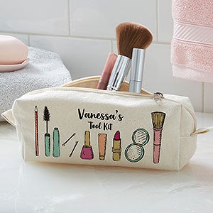 Personalised Make Up Bag - Black