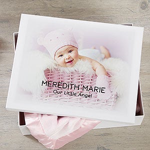 Personalized Baby Photo Keepsake Memory Box - 12x15 - 20945