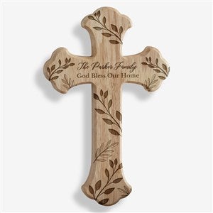 Family Vine Personalized Wood Cross - 20978