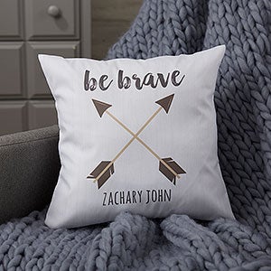 Woodland Adventure Arrows Personalized Baby Pillow - 21043-SA