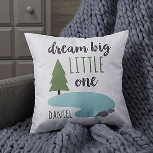 Woodland Adventure Forrest Personalized Baby Pillow - 21043-ST