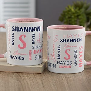 Notable Name Pink Coffee Mug - 21063-P