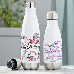 Signature Style 12 oz Insulated Water Bottle