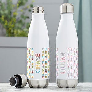 Stencil Name Personalized 17 oz. Insulated Water Bottle - 21087-L