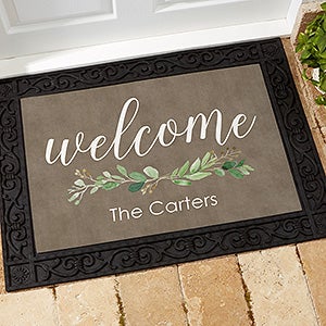 personalized welcome mats for campers