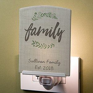 Cozy Home Personalized Night Light - 21195