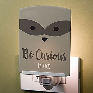 Woodland Adventure Raccoon Personalized Night Light - 21199-R