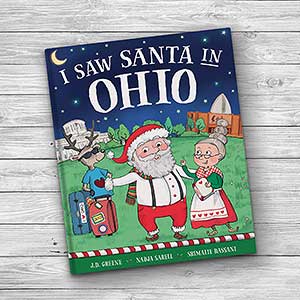 I Saw Santa Personalized Storybook - 21205D