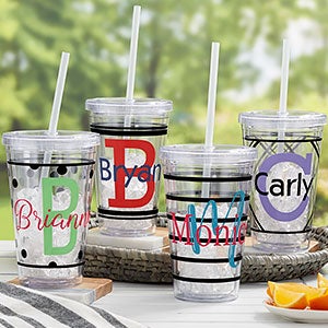 Name Fun Personalized 17 oz. Acrylic Insulated Tumbler - 21212