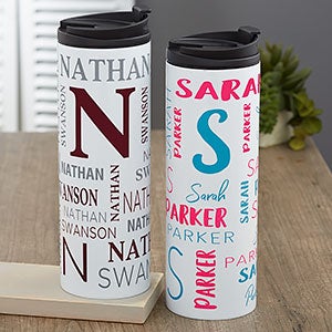 Notable Name Personalized 16 oz. Travel Tumbler - 21247