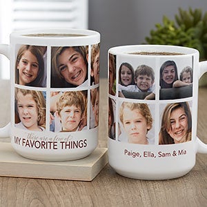 My Favorite Things Large Photo Coffee Mug - 21257-L