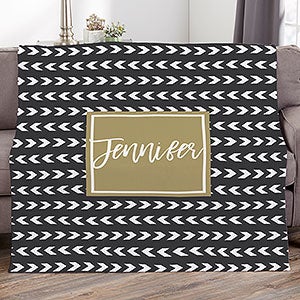 Pattern Play Personalized 60x80 Fleece Blanket - 21435-FL