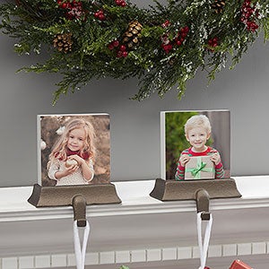 Personalized Photo Stocking Holders - 21526