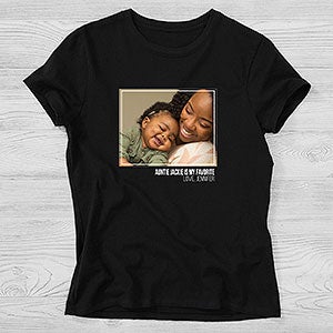 Photo For Her Personalized Hanes® Ladies Fitted Tee - 21577-FT