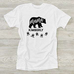 Mama Bear Personalized Hanes® Adult T-Shirt - 21582-T