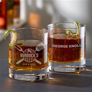 Personalized Luigi Bormioli® Logo Whiskey Glasses - 21592