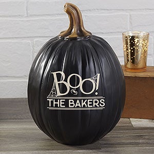 BOO! Large Personalized Pumpkin - 21607-L