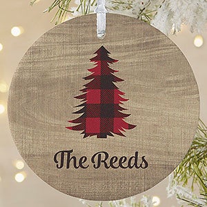 Cozy Cabin Personalized Ornament - 21687-1L