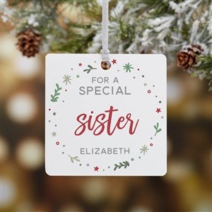 You Are Special Personalized Square Photo Ornament- 2.75 Metal - 1 Sided - 21705-1M