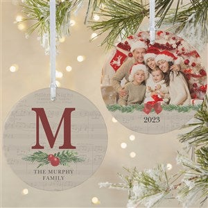 Nostalgic Noel Custom Photo Ornament - 21712-2L