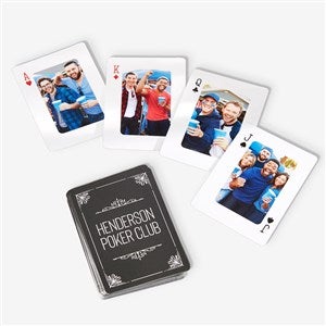 Suits  Photos Personalized Playing Cards - 21757