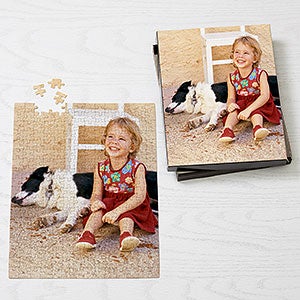 Personalized 252 Pc Pet Photo Puzzle - Vertical - 21766-252V