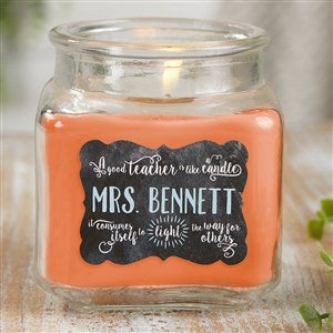 Teachers Light The Way 10 oz Walnut Coffee Scented Candle - 21897-10WC