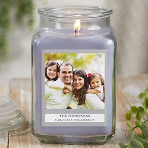 Picture Perfect 18 oz Lilac Scented Candle Jar - 21918-18LM