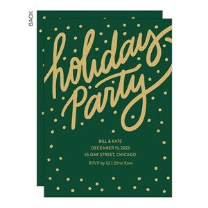 Holiday Party Invitation - 22012