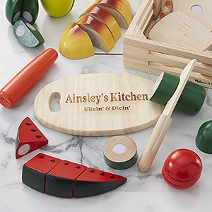 Melissa & Doug® Personalized Cutting Food Set - 22029