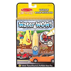 Melissa & Doug® Vehicles Water Wow Activity Book - 22033
