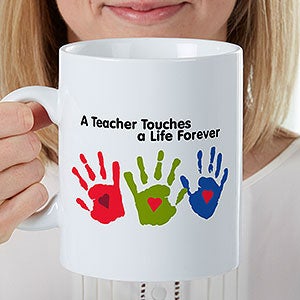 Touches a Life Personalized 30 oz. Oversized Coffee Mug - 22043