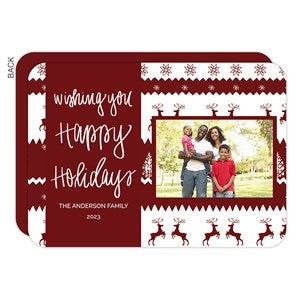 Happy Holidays Photo Holiday Card - 22072