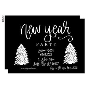 New Year Party Invitation - 22073