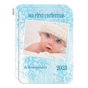 My First Christmas Holiday Card-Premium - 22113-P