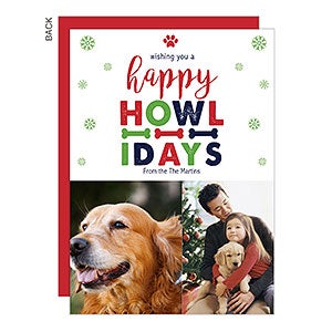 Happy Howlidays Holiday Card - 22144