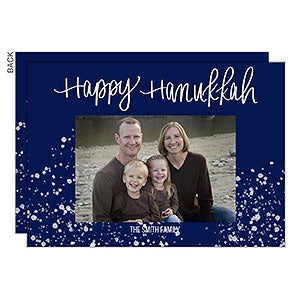 Happy Hanukkah Photo Card - 22164