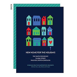 New Home For The Holidays Christmas Card-Premium - 22205-P