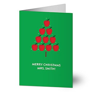 Teacher Apple Tree Greeting Card - 22209