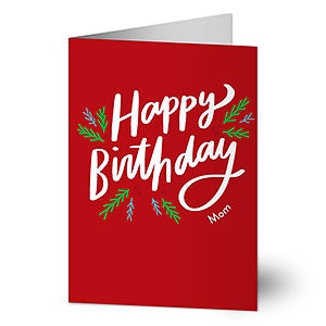Happy Birthday Holiday Greeting Card - 22210