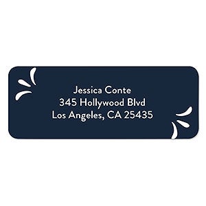 Navy Formal Address Labels - 22331