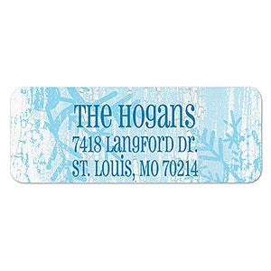 Snowflake Return Address Labels - 22333