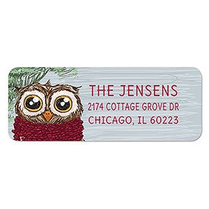 Owl Return Address Labels - 22358