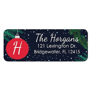 Ornaments and Tree Return Address Labels - 22364