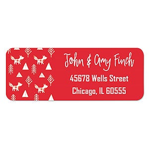 Merry & Bright Return Address Labels - 22453