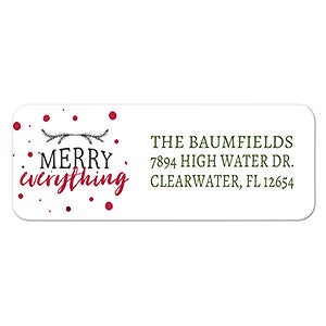 Merry Everything Address Labels - 22477