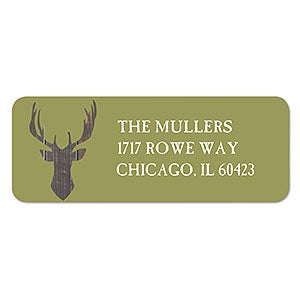 Christmas Antlers Address Labels - 22478