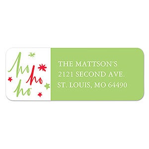 Ho Ho Ho Address Labels - 22490