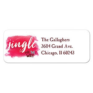 Jingle All The Way Address Labels - 22491