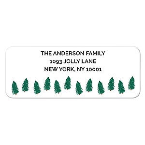Jolly Trees Return Address Labels - 22499